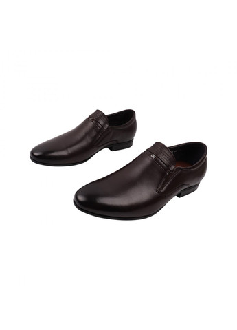 Коричневые туфли мужские коричневые натуральная кожа Cosottinni