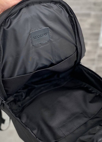 Чорний рюкзак портфель універсальний Стаф No Brand (260947343)