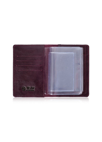 Обложка-органайзер для документов из кожи HiArt AD-01 темно-фиолетовая Фиолетовый Hi Art (268371437)