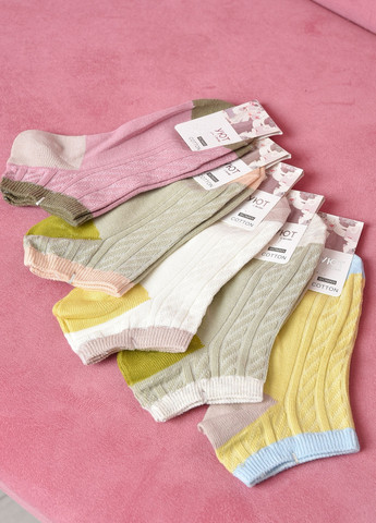 Шкарпетки жіночі короткі розмір 36-41 Let's Shop (259683230)