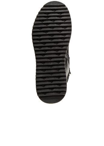 Черные осенние ботинки мужские утепленные Casual