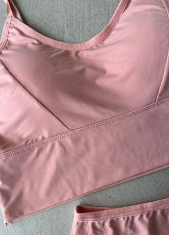 Рожевий демісезонний комфортний базовий комплект Vakko