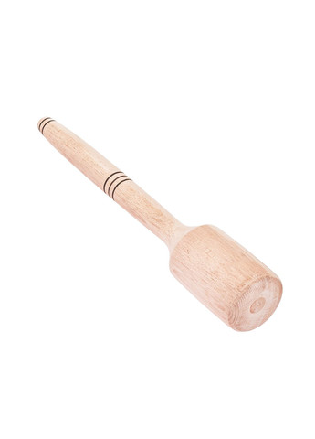 Товкачка картоплем'ялка фігурна велика для картоплі дерев'яна 38 см Woodly (268567809)