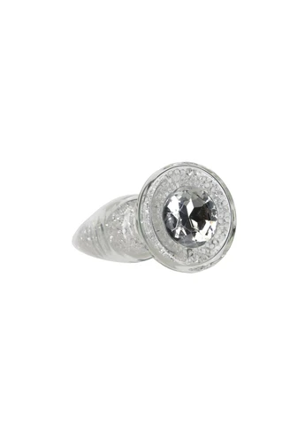 Скляна анальна пробка Fancy Luxurious Glass Anal Plug, ⌀3,1см, віброкуля в подарунок Pillow Talk (277236916)