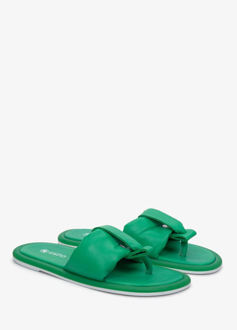 Зеленые шлепанцы Estro