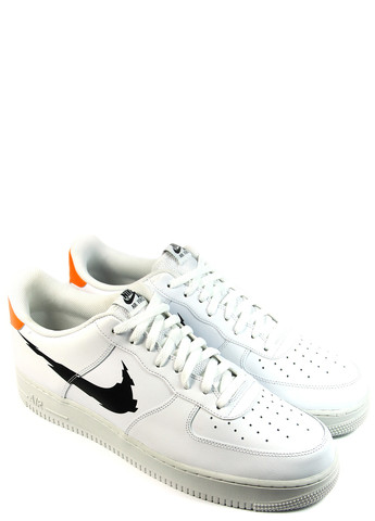 Білі Осінні чоловічі кросівки air force 1 glitch swoosh m dv6483-100 Nike