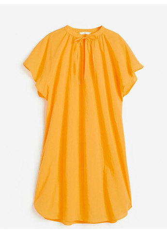 Желтое повседневный copy_женское платье (55879) l жёлтое H&M