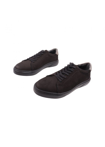 Чорні кеди чоловічі чорні нубук ALTURA 26-23DDTS