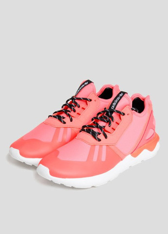 Коралловые всесезонные женские кроссовки adidas tubular runner k