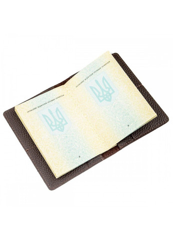 Обложка для паспорта из натуральной кожи 13960 Коричневый Shvigel (263135732)