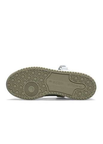 Белые демисезонные кроссовки женские, вьетнам adidas Originals Forum 84 Low New White Olive