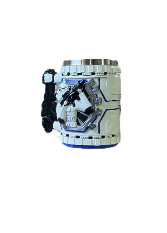 Кружка Чашка Бокал 3D Нержавеющая Сталь Star Wars Штурмовик 550 Мл Home (261333208)