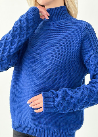 Синій демісезонний светр Larionoff