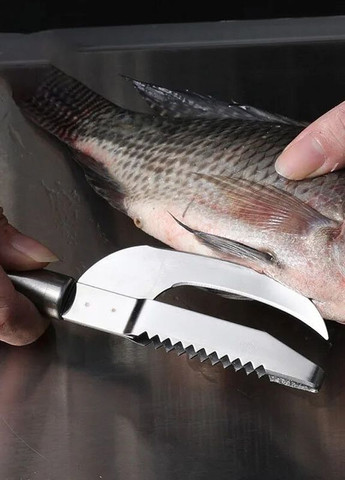 Нож для рыбы 3в1 FishScraper Let's Shop (267735817)