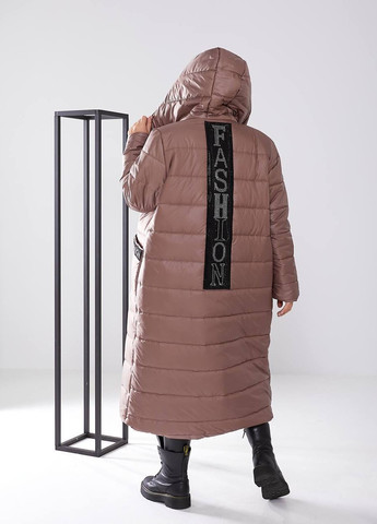 Бежева жіноча куртка-пальто р.48/50 448147 New Trend