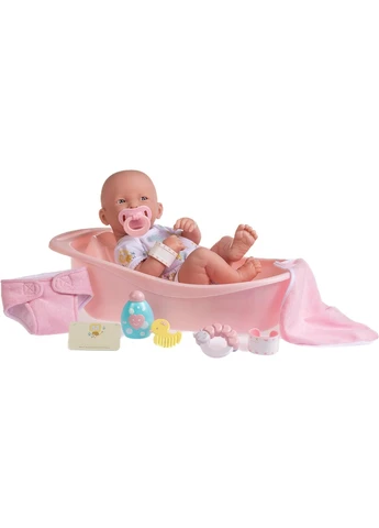 Виниловая кукла La Newborn Layette Deluxe новорожденная девочка Berenguer (18570) JC Toys (267579544)