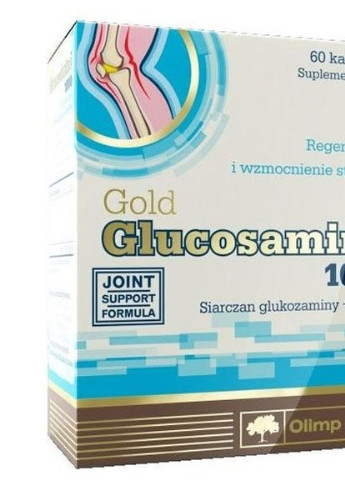 Olimp Nutrition Gold Glucosamine 1000 60 Caps Olimp Sport Nutrition (256725366)