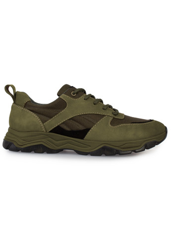Зеленые демисезонные кроссовки мужские бренда 9200341_(1) ModaMilano