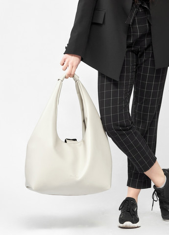 Женская сумка HOBO L серый шёлк Sambag (259040452)