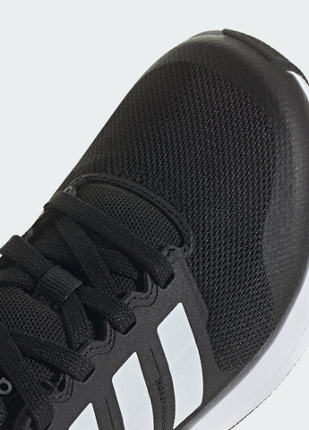 Черные всесезонные кроссовки fortarun 2.0 cloudfoam lace adidas
