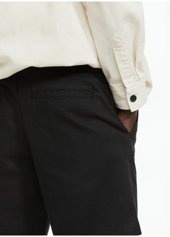 Чоловічі класичні шорти Regular Fit (55785) W34 Чорні H&M (259017648)
