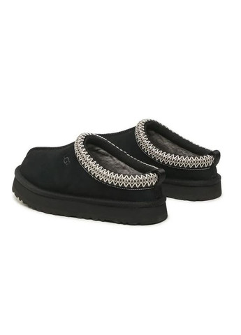 Женские чорные угги UGG Tazz Slipper Black (262158840)