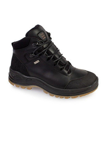 Черные зимние ботинки мужские бренда 9500984_(2) One Way