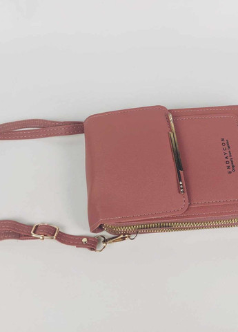 Стильна жіночиа ксумка-гаманець зі штучної шкіри з прозорим відділенням для телефону Valiria Fashion (266980918)