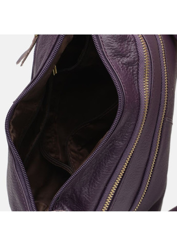 Женская кожаная сумка K1213-violet Borsa Leather (266143138)