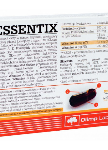 Olimp Nutrition Essentix 30 Caps Olimp Sport Nutrition (256720688)