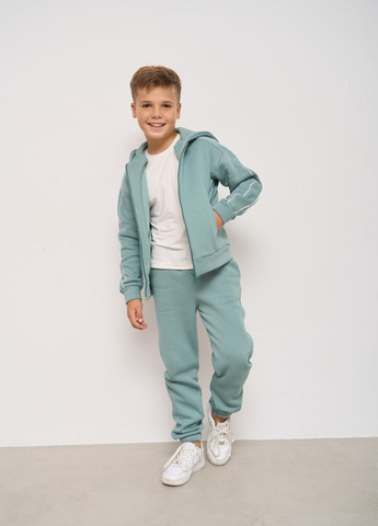 Теплый костюм для мальчика цвет светлая мята р.110 447460 New Trend (274539617)