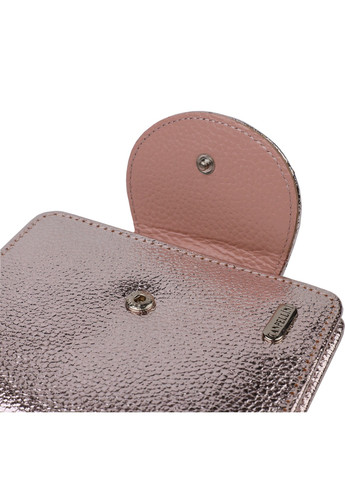 Яркое женское портмоне среднего размера из натуральной кожи 21806 Золотистое Canpellini (259874166)
