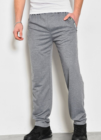 Спортивні штани чоловічі світло-сірого кольору Let's Shop (277962758)
