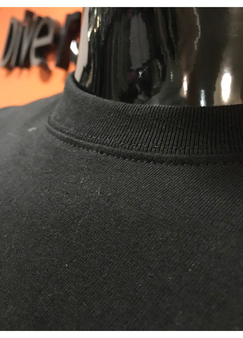 Черная мужская футболка н&м (55598) l черная H&M