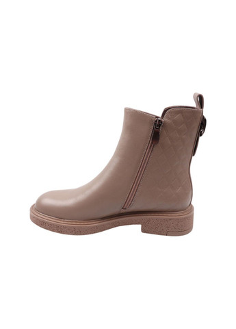 ботинки женские капучино натуральная кожа Molka