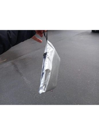 Чохол накладка накидка захисний екран на лобове скло машини автомобіля з магнітами 100х140 см (475727-Prob) Сіра Unbranded (270827885)