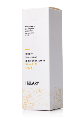 Сонцезахисна сироватка з вітаміном С SPF30 + Гіалуронова сироватка Pure Hyaluronic Hillary - (257062806)