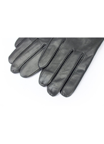 Жіночі чорні рукавички зі шкіри ягняти L Shust Gloves (266142942)