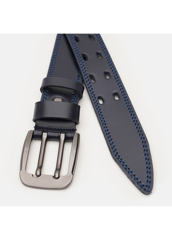 Мужской кожаный ремень V1125FX23-navy Borsa Leather (266143880)