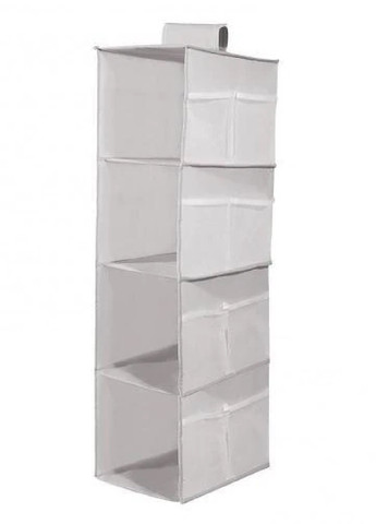Подвесной органайзер модуль шкаф для хранения одежды обуви вещей сумок на 4 ячейки 80х30х22 см (474428-Prob) Серый Unbranded (258417106)