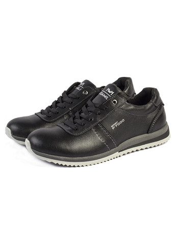 Чорні Осінні кросівки підліткові для хлопців бренду 7411986_(0) ModaMilano