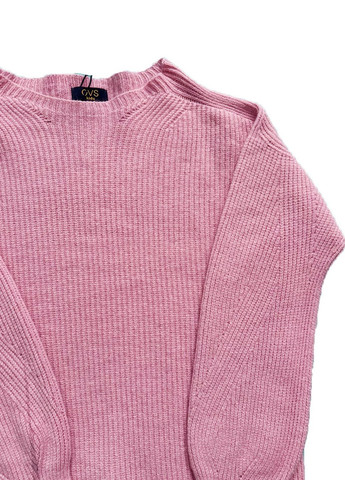 Розовый свитер розовый вязаный укороченный OVS