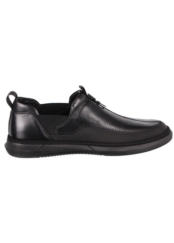 Черные мужские туфли 196902 Buts без шнурков