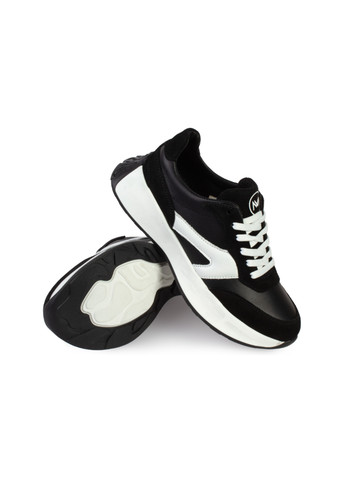 Чорні осінні кросівки жіночі бренду 8200355_(1) ModaMilano