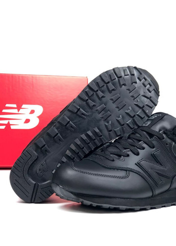 Чорні Зимовий кросівки чоловічі, вьетнам New Balance 574