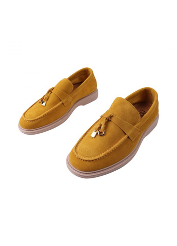 Sorte Lady Туфли женские горчичные натуральная замша желтый з, китай — (277753197)