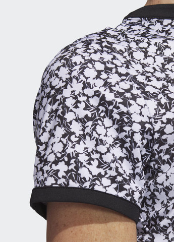 Черная всесезон футболка-поло для гольфа ultimate365 adidas