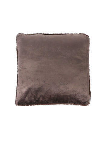 Декоративная подушка Тедди 45х45 см коричневая Lidl (276254519)