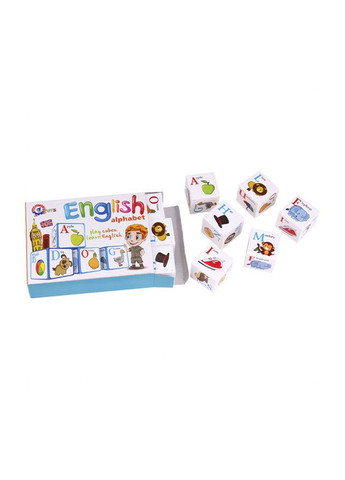 Игрушка кубики "Азбука английская" цвет разноцветный ЦБ-00241091 ТехноК (277233510)