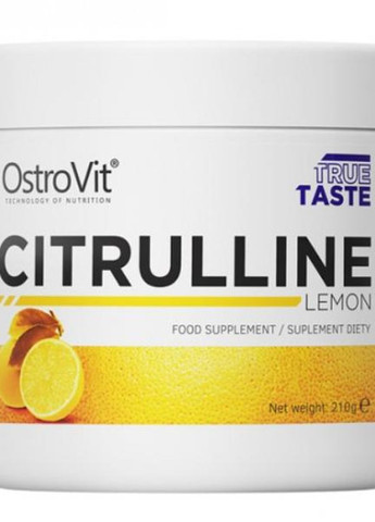 Citrulline 210 g /70 servings/ Lemon Ostrovit (272488562)
